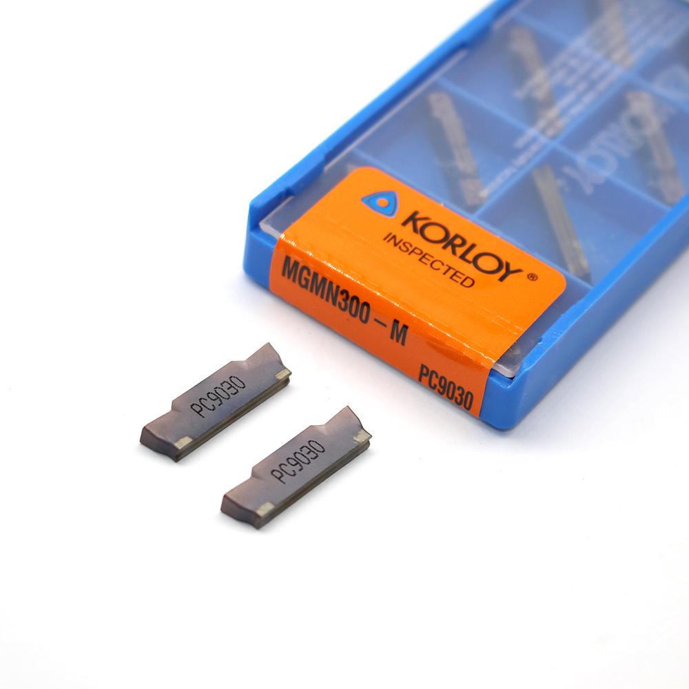 Chíp tiện cắt Korloy MGMN300-NC3020