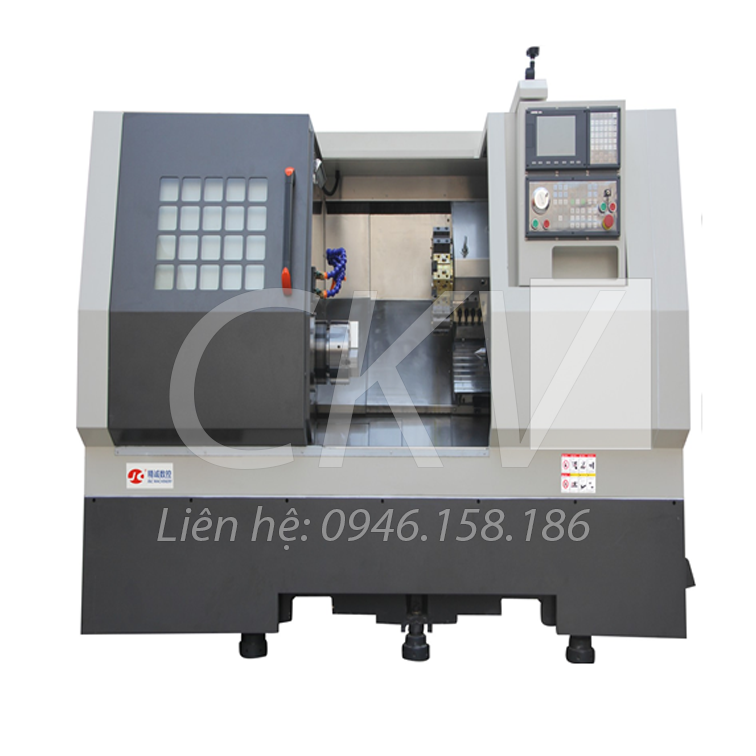 máy tiện nghiêng CNC JC-CK400