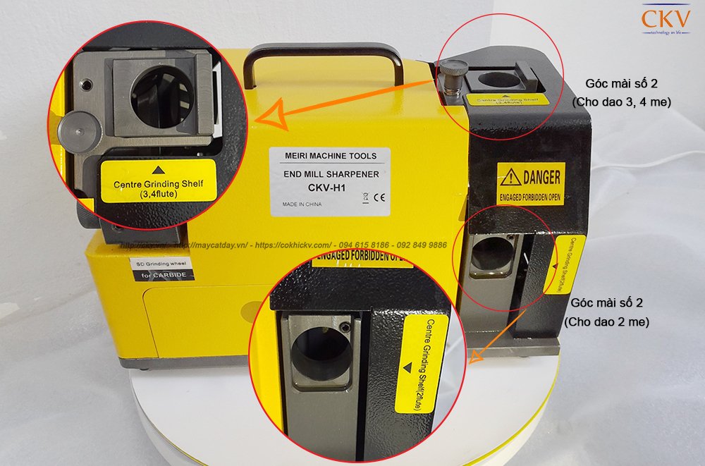 Máy mài dao phay CNC chuyên dụng CKV-20S