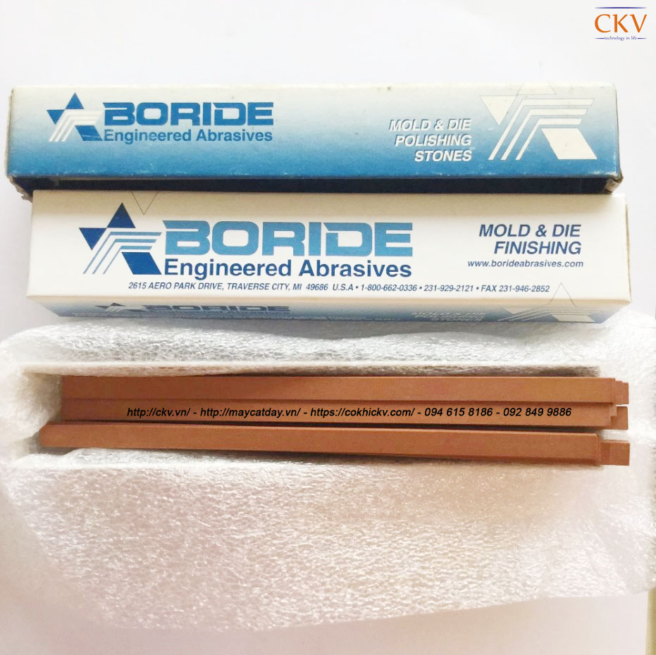 Thanh đá đánh bóng Boride an toàn cho nhà xưởng