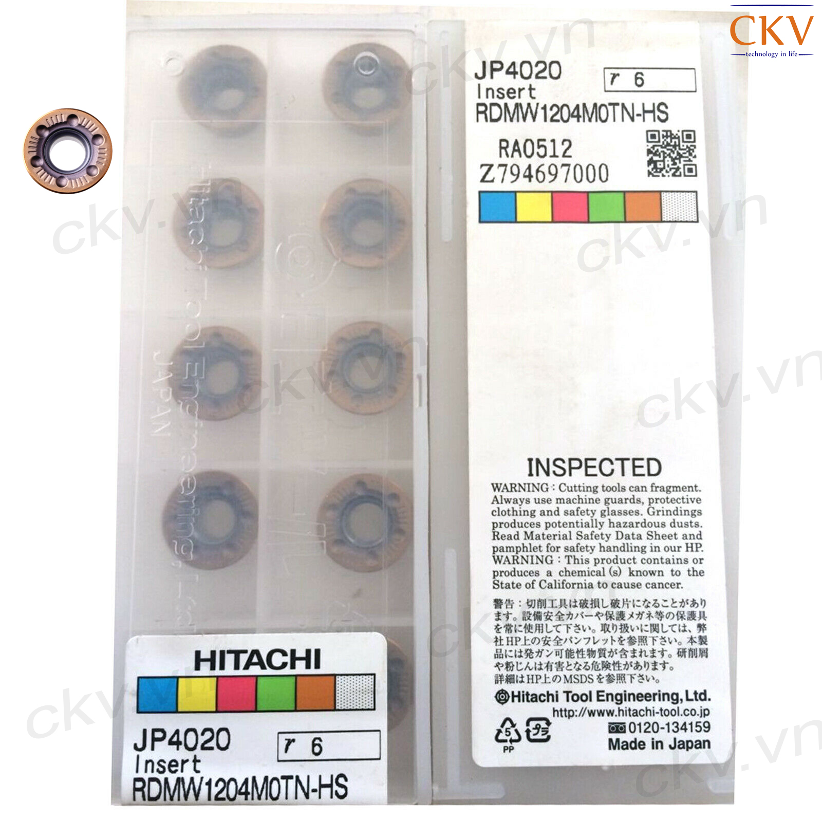Chíp phay hitachi RDMW1204MOTN-HS JP4020