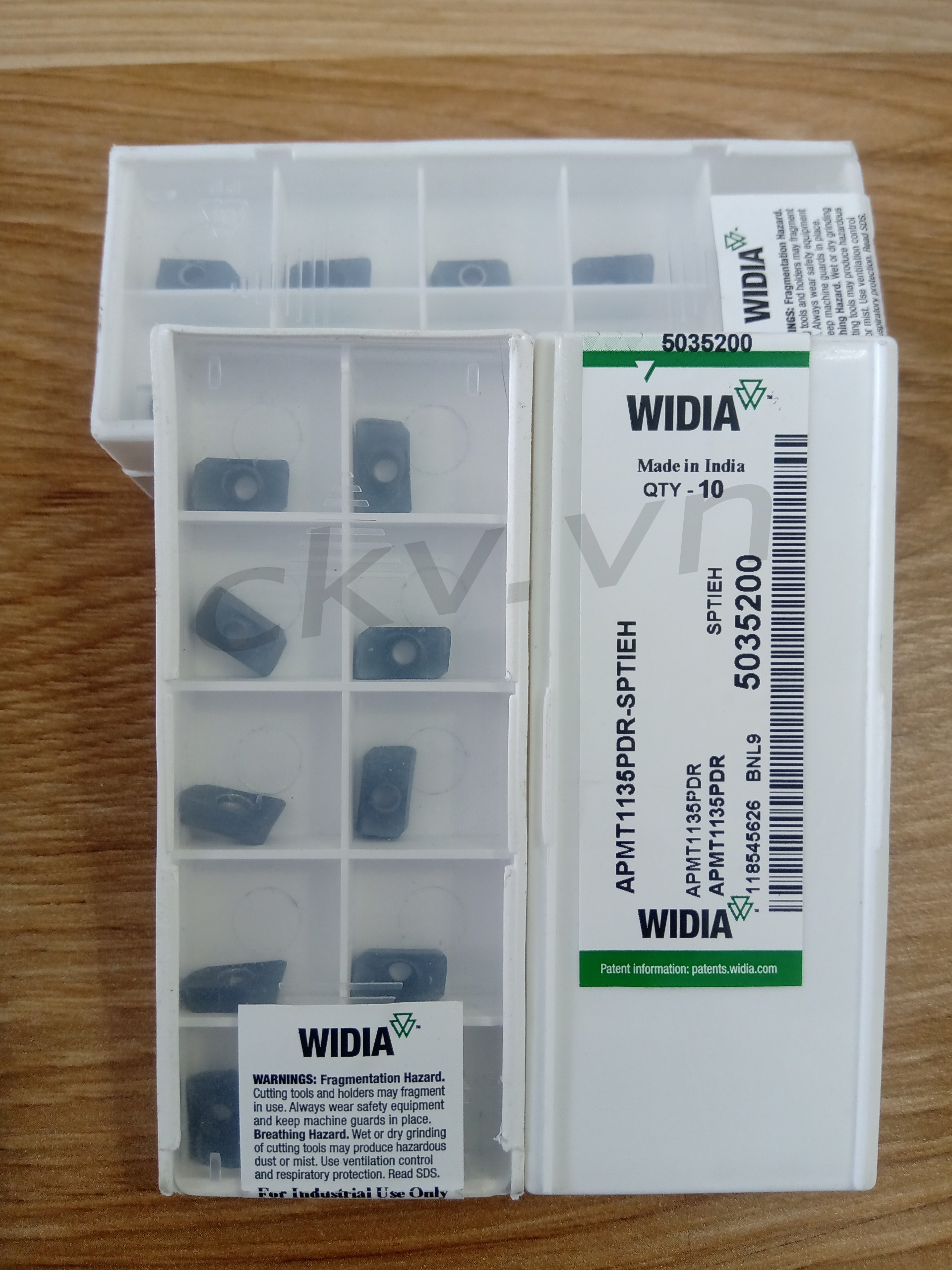 Chíp phay WIDIA APMT1135PDR-SPTIEH