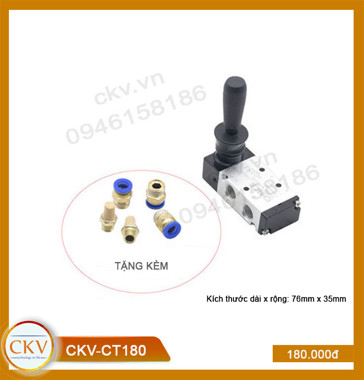 Bộ điều khiển chấu kẹp khí nén CKV-CT180