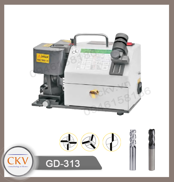 Máy mài dao phay ngón GD-313 (d3 - d13)