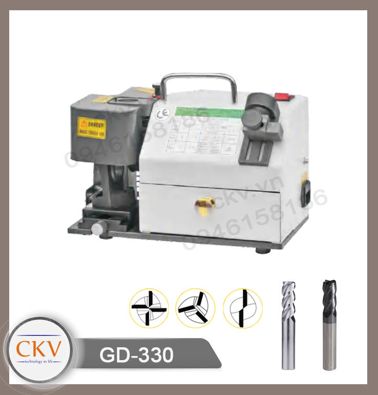 Máy mài dao phay ngón GD-330 (d13 - d30)