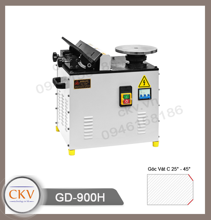 Máy vát mép đổi góc GD-900H