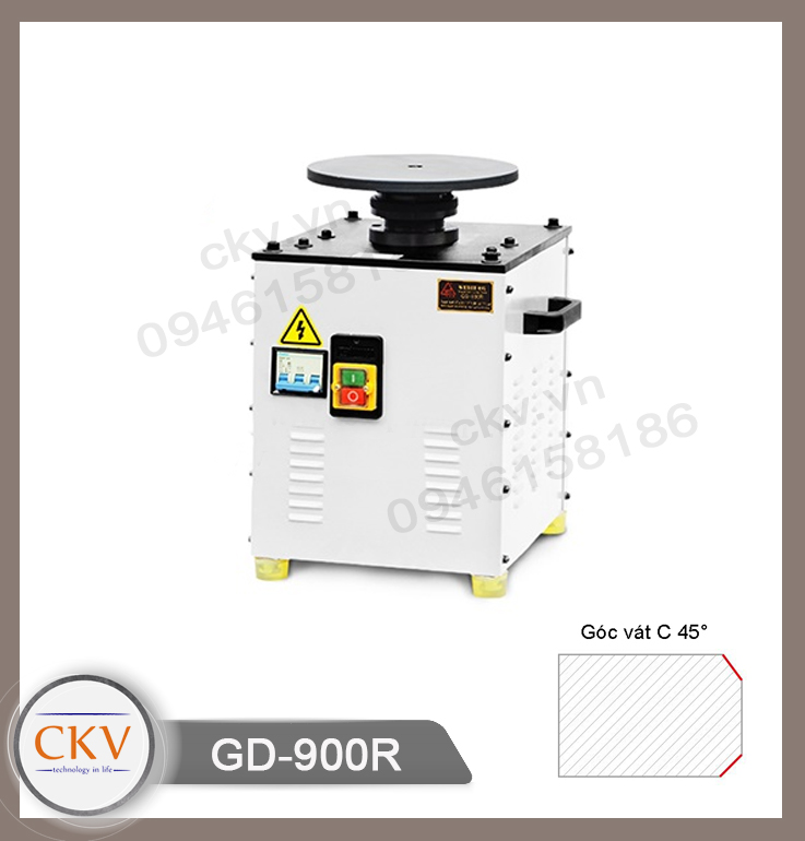 Máy vát mép lỗ tròn đơn GD-900R