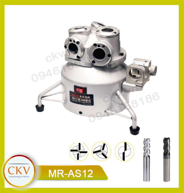 Máy mài dao phay ngón MR-AS12 (d4-d12)