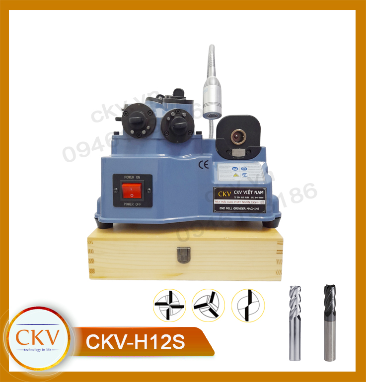 Máy mài dao phay ngón CKV-H12S