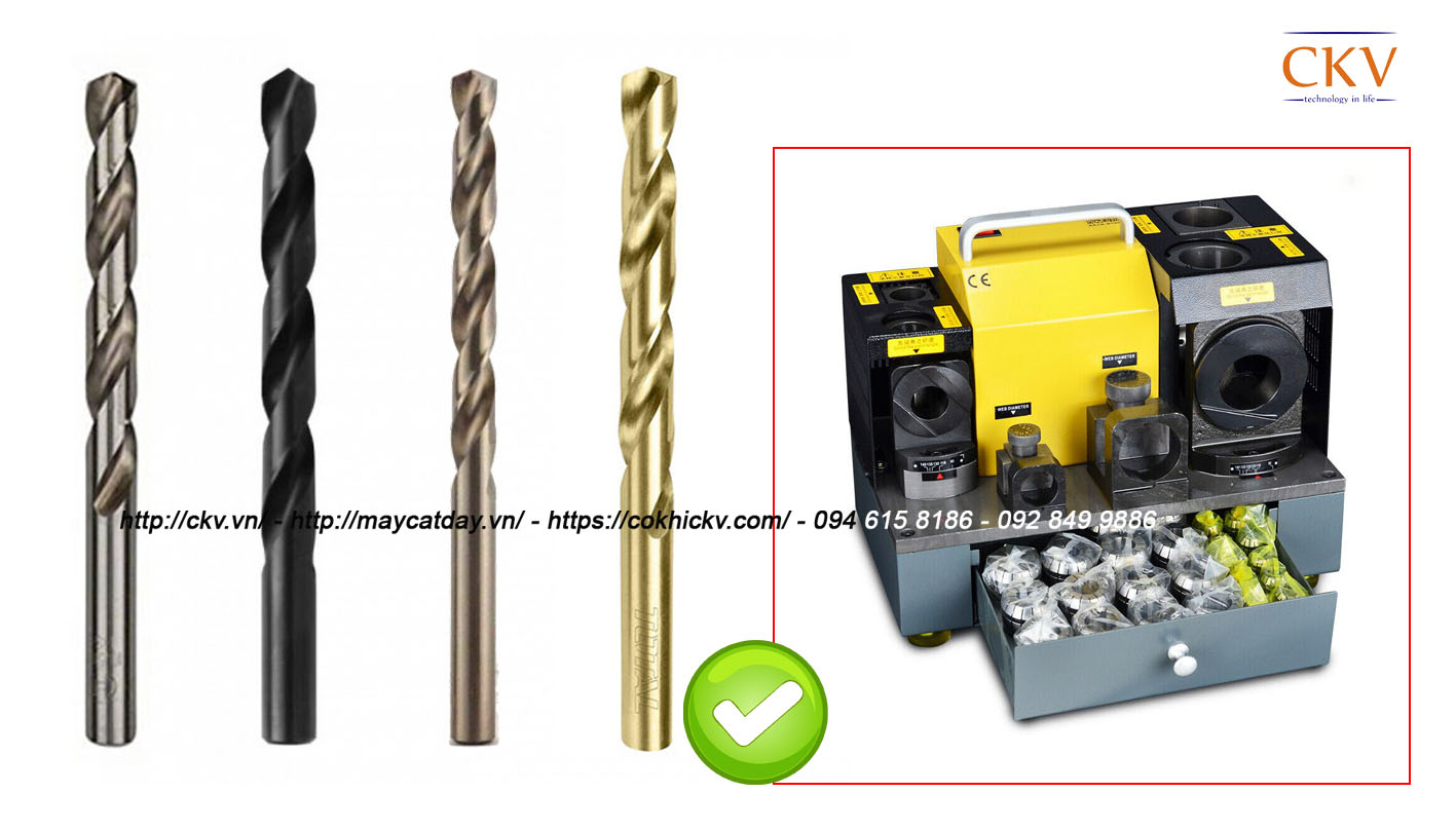 Máy mài mũi khoan CNC chính xác giá cực tốt