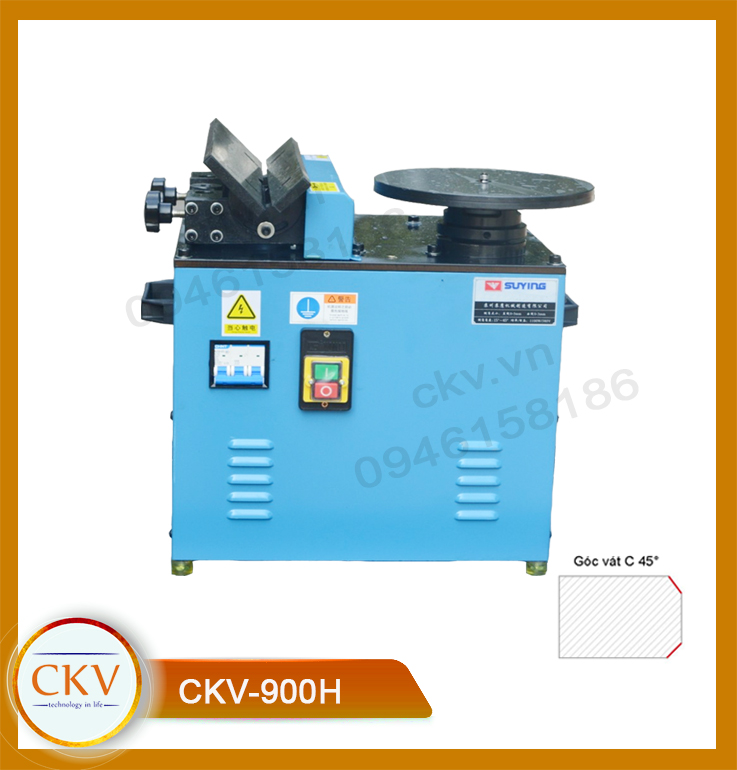 Máy vát mép kết hợp CKV-900H