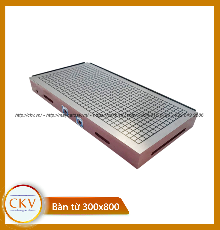 Bàn từ cơ máy phay 300x800