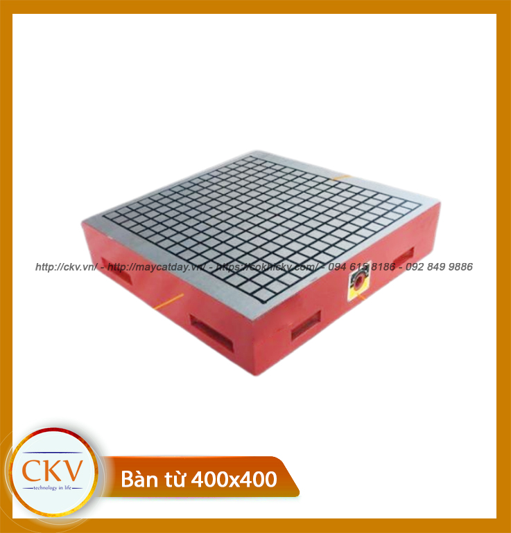 Bàn từ cơ máy phay 400x400