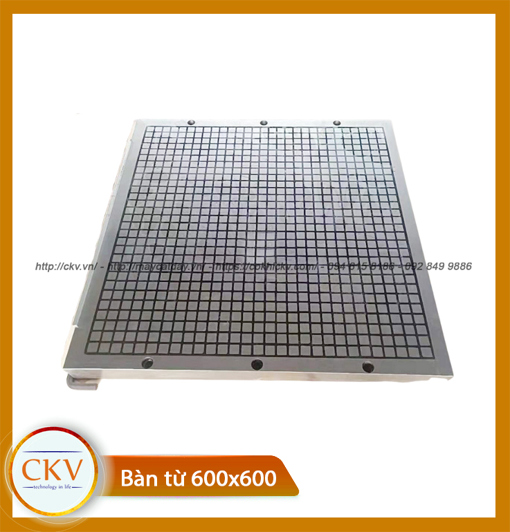 Bàn từ cơ máy phay 600x600