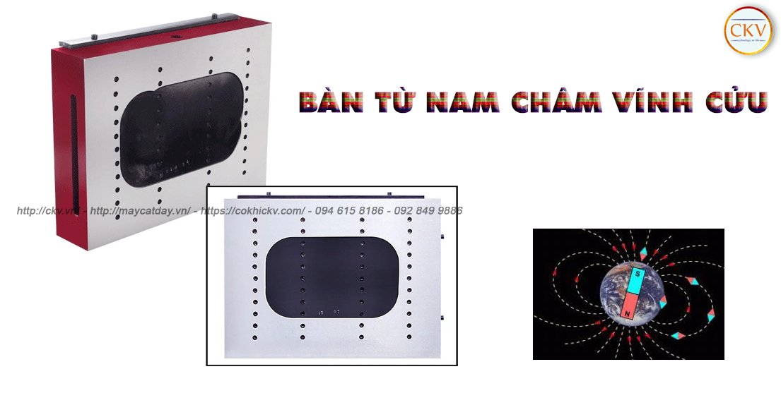 Bàn từ cơ máy phay CNC chất lượng cao an toàn