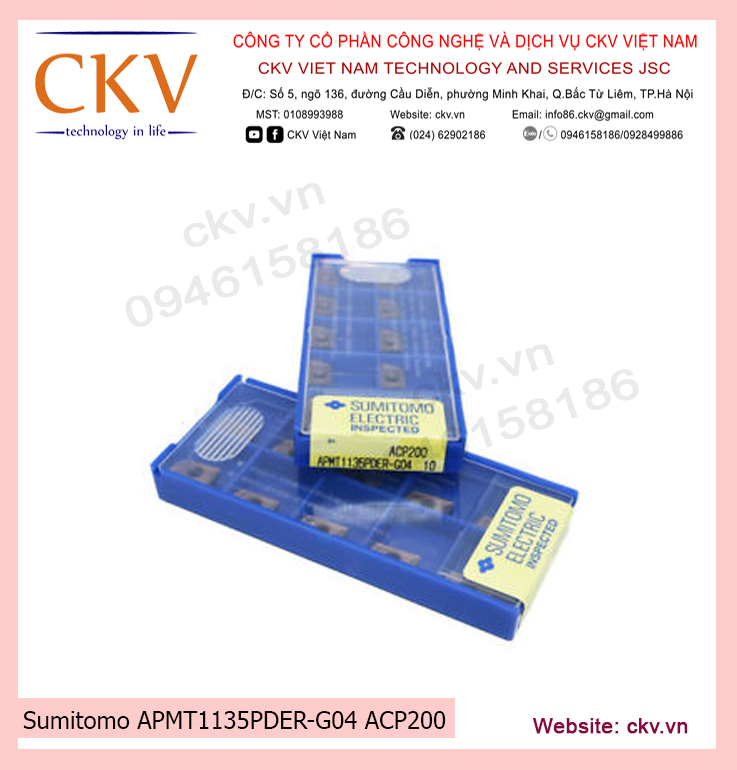 Sumitomo APMT1135PDER-G04 ACP200