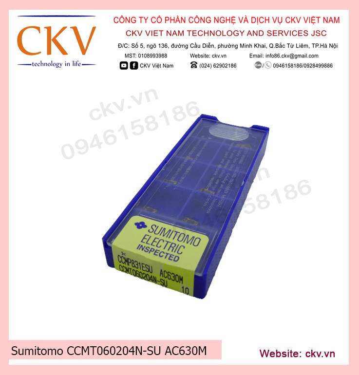 Sumitomo CCMT060204N-SU AC630M