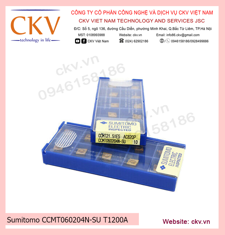 Sumitomo CCMT060204N-SU T1200A