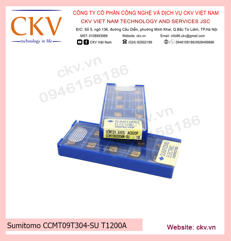 Sumitoto CCMT09T304-SU T1200A