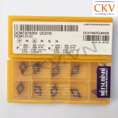 Chíp tiện Mitsu DCMT070204 UC5115