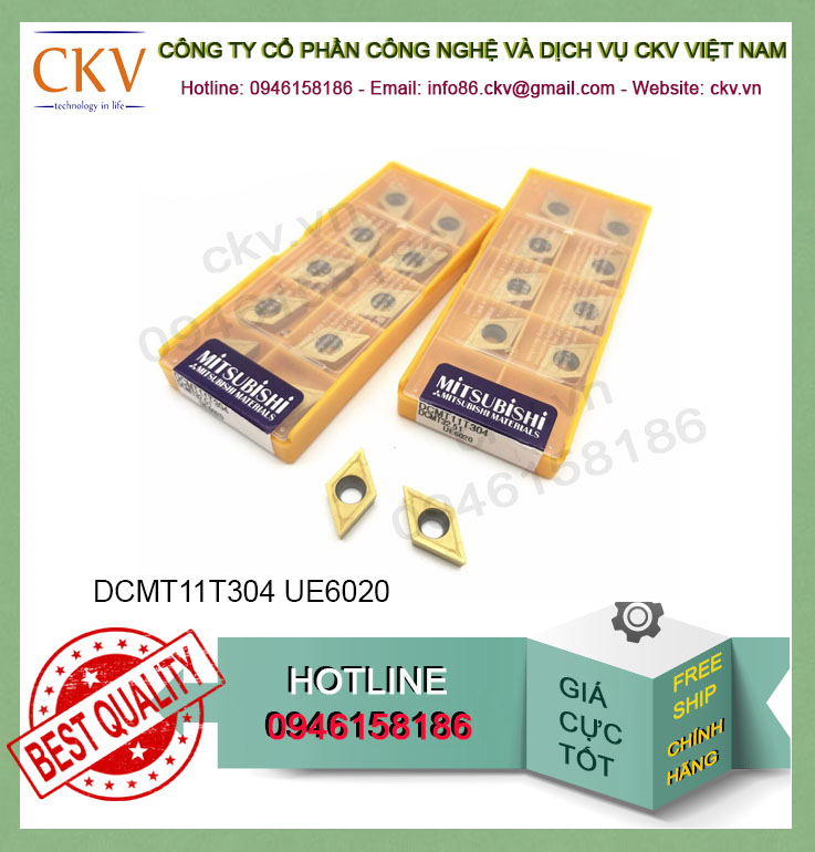Chíp tiện Mitsu DCMT11T304 UE6020