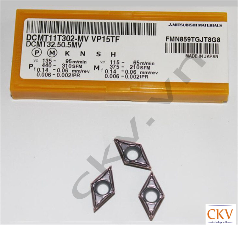 Chíp tiện mitsu DCMT11T302-MV VP15TF