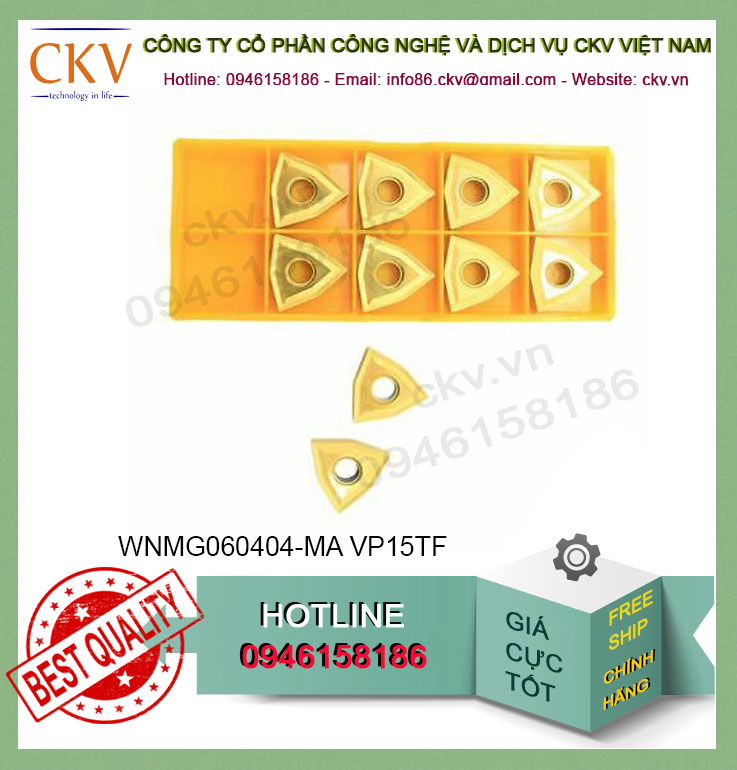 Chíp tiện Mitsubishi WNMG060404-MA VP15TF
