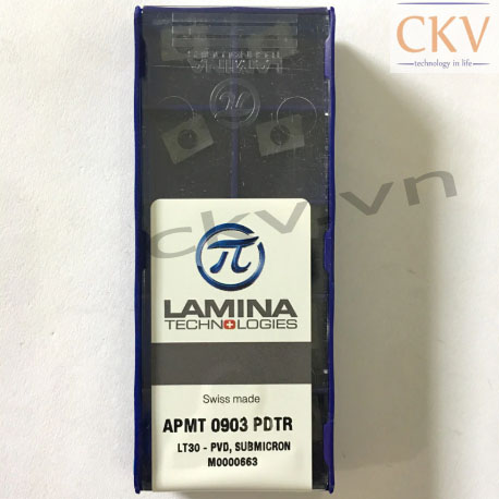 Chíp phay lamina APMT 0903 PDTR LT30