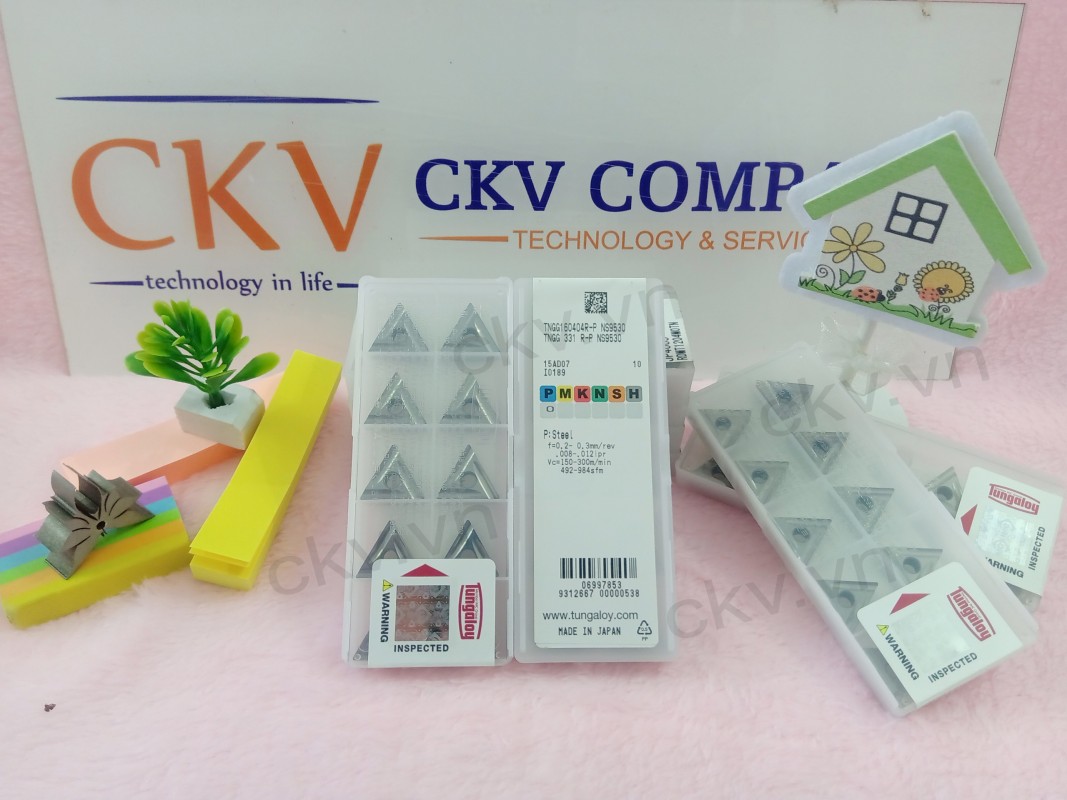Chíp tiện Tungaloy TNGG160408R-P NS9530