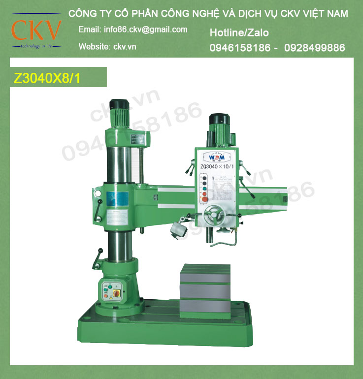 Máy khoan taro WDDM Z3040X8/1