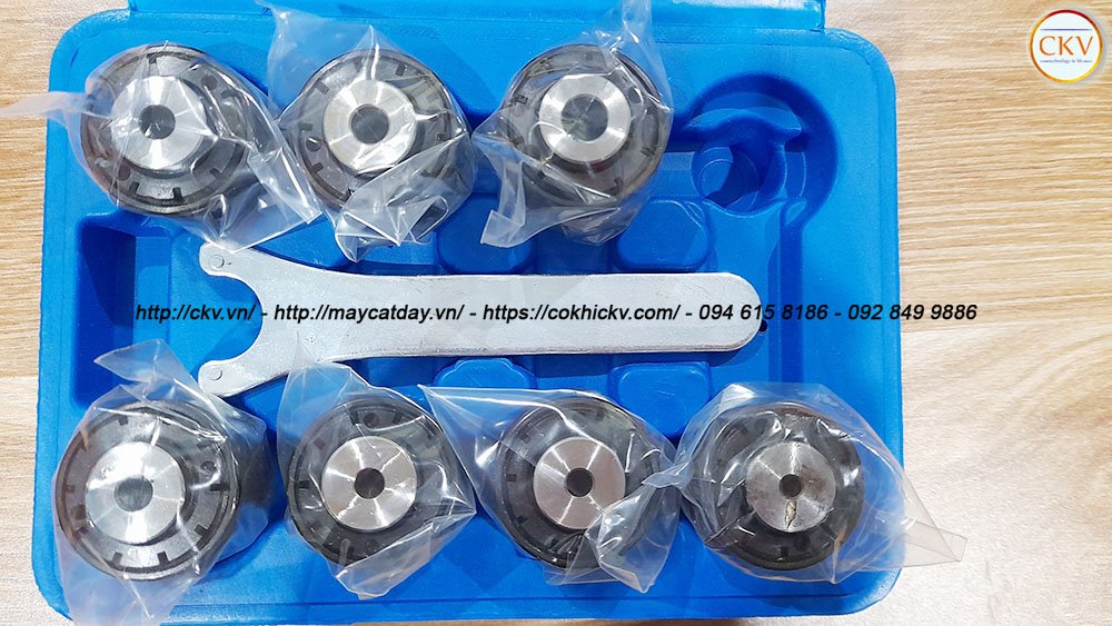Bộ chuck kẹp máy taro điện CKV-M12