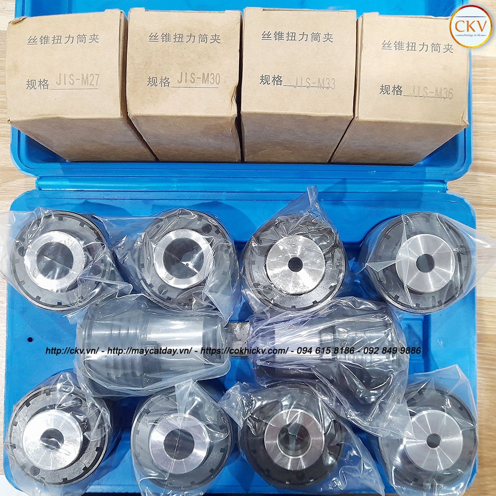 Bộ chuck kẹp máy taro điện CKV-M36