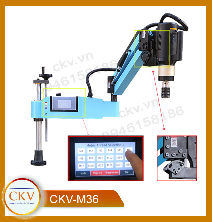 Máy taro điện Servo Đài Loan CKV-M36